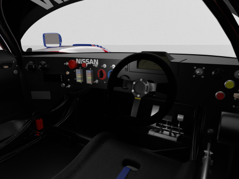 Nissan R90CK Le Mans Racing 1990 3D 모델