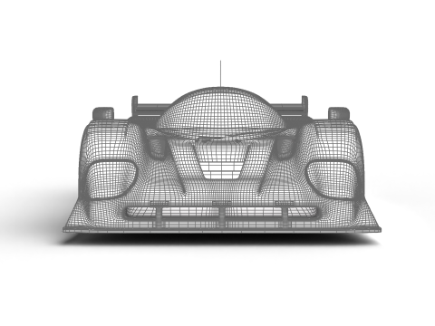 Nissan R90CK Le Mans Racing 1990 3D 모델
