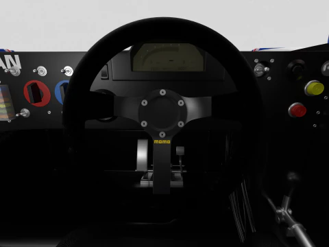 Nissan R90CK Le Mans Racing 1990 HQ Modelo 3D