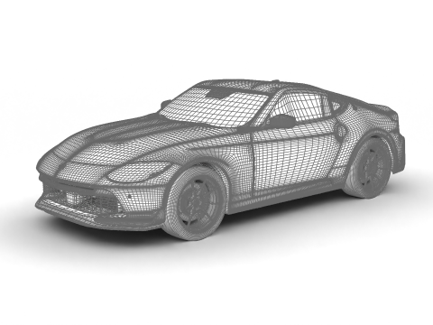 Nissan Z Nismo 2024 3D मॉडल