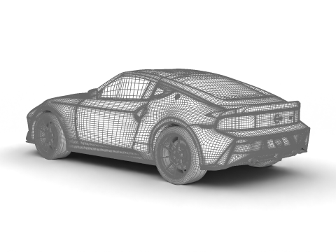 Nissan Z Nismo 2024 3D मॉडल