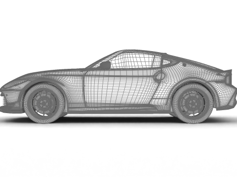 Nissan Z Nismo 2024 3D मॉडल