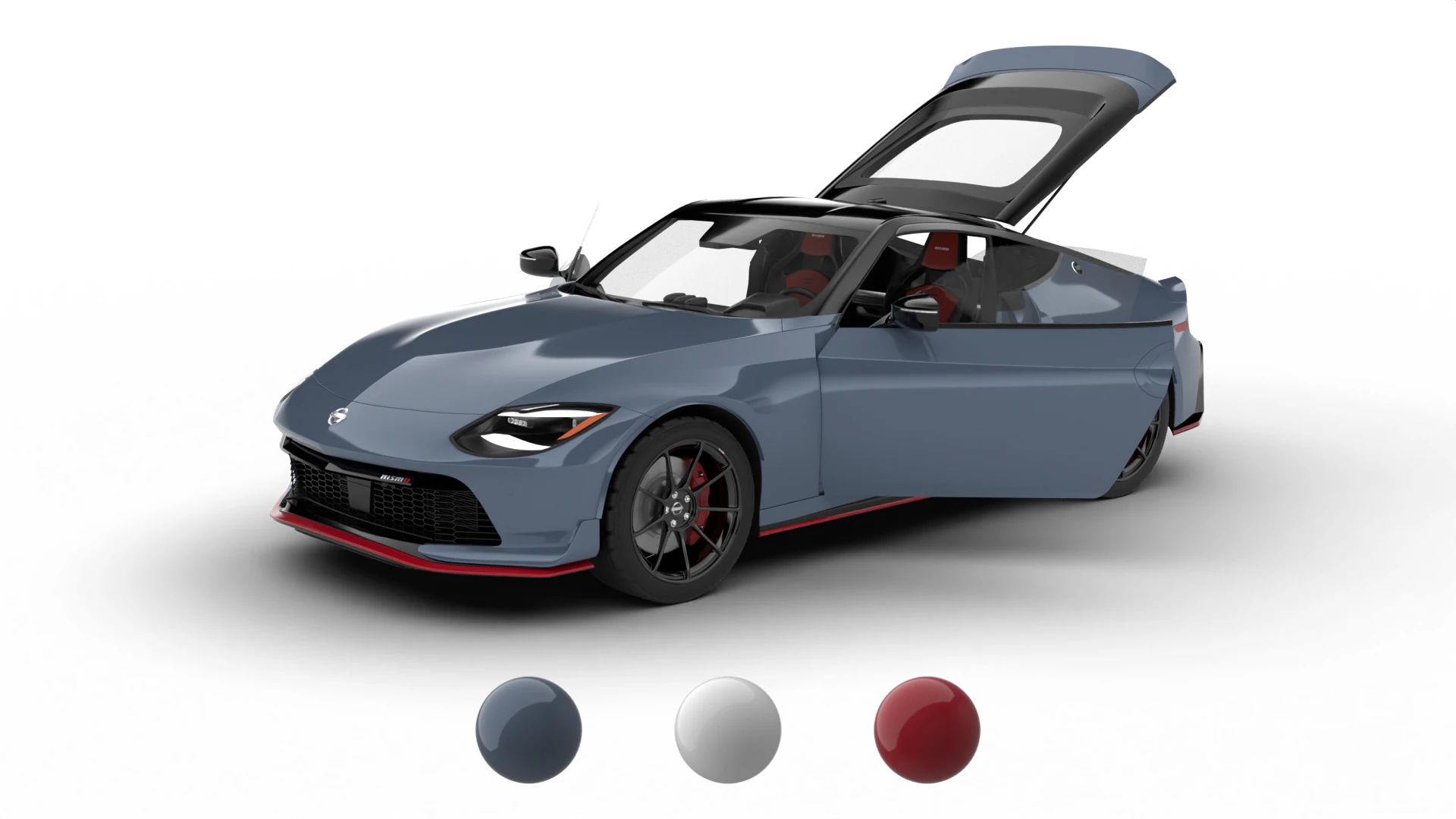 Nissan Z Nismo 2024 HQ Modelo 3D .c4d .max .obj .3ds .fbx .stl .blend
