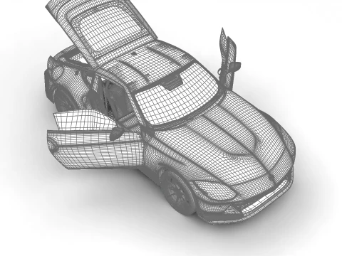 Nissan Z Nismo 2024 HQ Modelo 3D