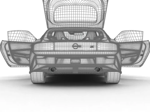 Nissan Z Nismo 2024 HQ Modelo 3D