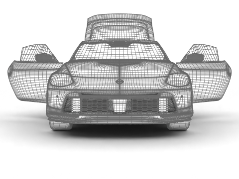 Nissan Z Nismo 2024 HQ 3D-Modell