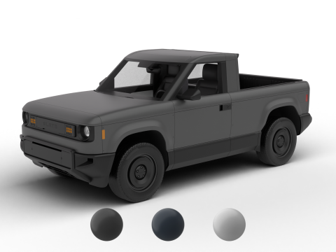 Slate Truck EV 2027 3Dモデル