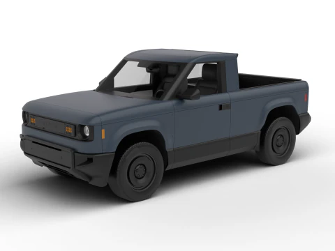 Slate Truck EV 2027 3D Model