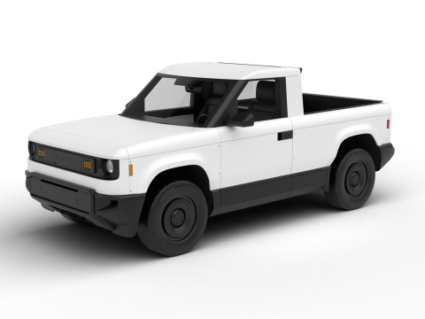 Slate Truck EV 2027 Model 3D