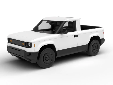 Slate Truck EV 2027 3D Model