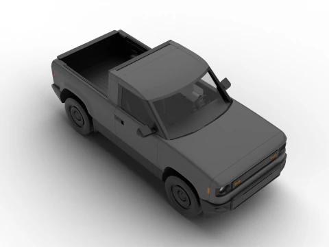 Slate Truck EV 2027 3D Model