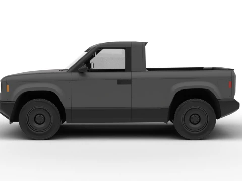 Slate Truck EV 2027 3D Model