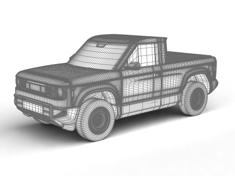 Slate Truck EV 2027 Model 3D