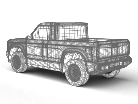 Slate Truck EV 2027 3D Model
