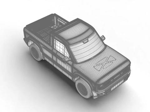 Slate Truck EV 2027 3D Model