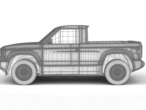 Slate Truck EV 2027 3D Model