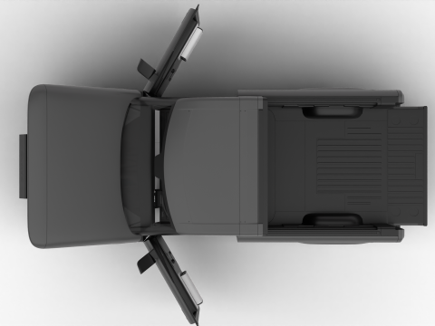 Slate Truck EV 2027 HQ 3D Модель