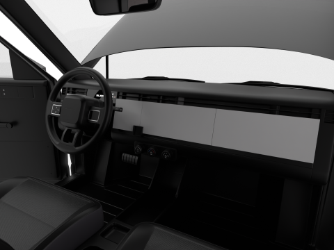 Slate Truck EV 2027 HQ 3D Модель