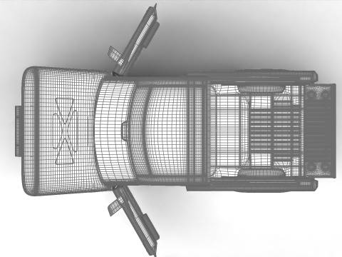 Slate Truck EV 2027 HQ 3D Модель