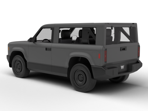 Slate Truck SUV 2027 3D 모델