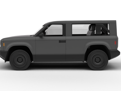 Slate Truck SUV 2027 3D 모델