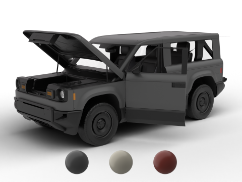 Slate Truck SUV 2027 HQ 3Dモデル