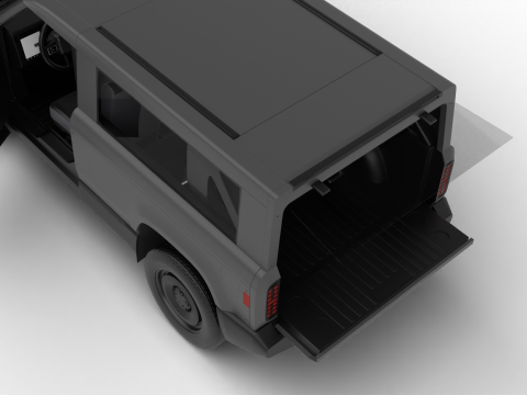 Slate Truck SUV 2027 HQ Modelo 3D
