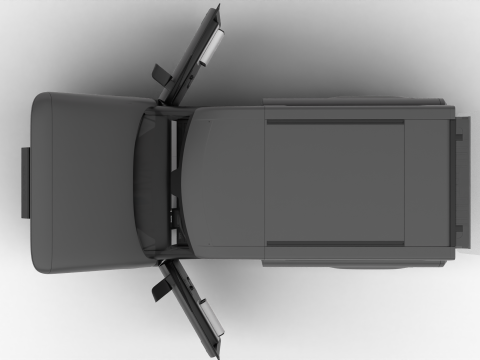 Slate Truck SUV 2027 HQ Modelo 3D