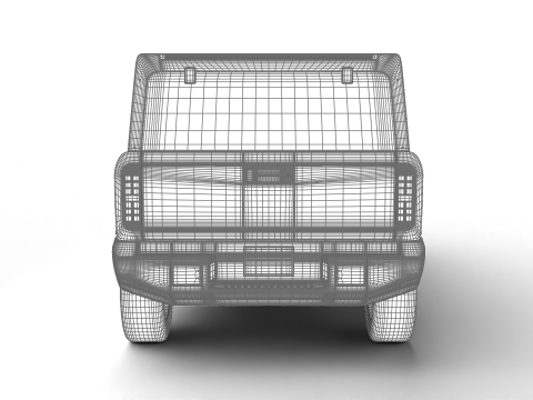 Slate Truck SUV 2027 HQ Modelo 3D