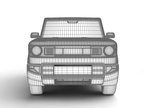 Slate Truck SUV 2027 HQ Modelo 3D