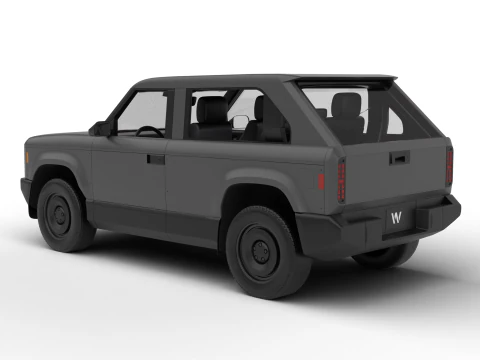 Slate Truck Fastback SUV 2027 3D Model