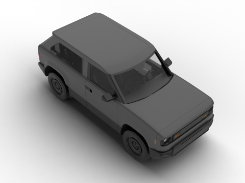 Slate Truck Fastback SUV 2027 3Dモデル
