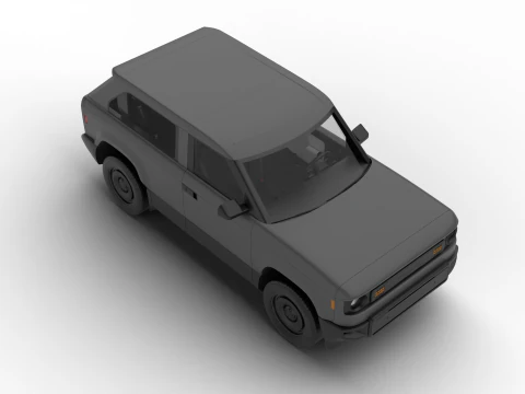 Slate Truck Fastback SUV 2027 3D Model