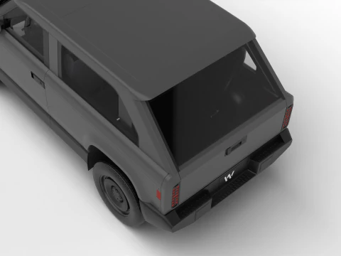 Slate Truck Fastback SUV 2027 3D Model
