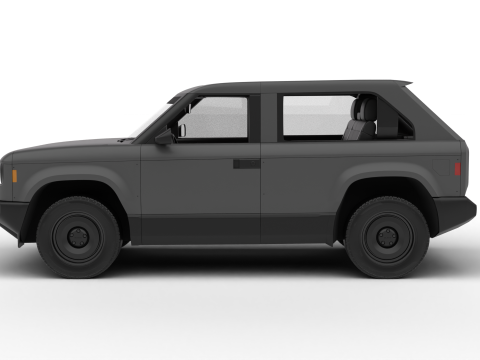 Slate Truck Fastback SUV 2027 3Dモデル