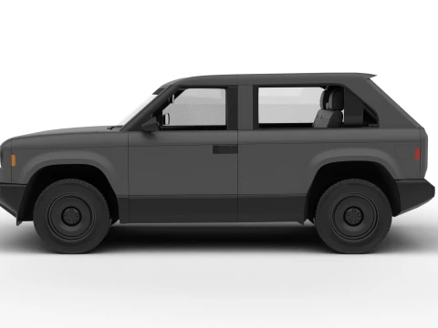 Slate Truck Fastback SUV 2027 3D Model