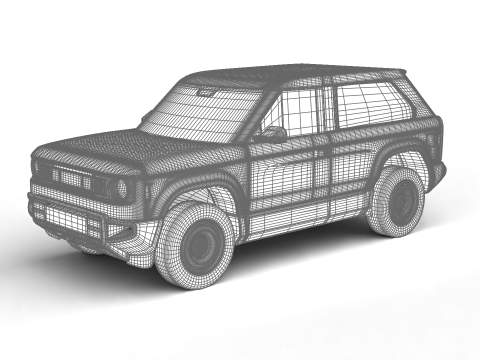 Slate Truck Fastback SUV 2027 3Dモデル