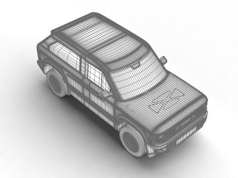 Slate Truck Fastback SUV 2027 3Dモデル