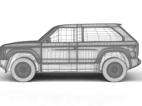 Slate Truck Fastback SUV 2027 3D Model