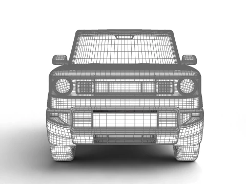 Slate Truck Fastback SUV 2027 3D Model