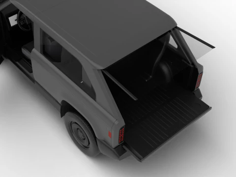 Slate Truck Fastback SUV 2027 HQ 3D Model
