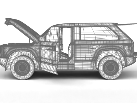 Slate Truck Fastback SUV 2027 HQ Modelo 3D
