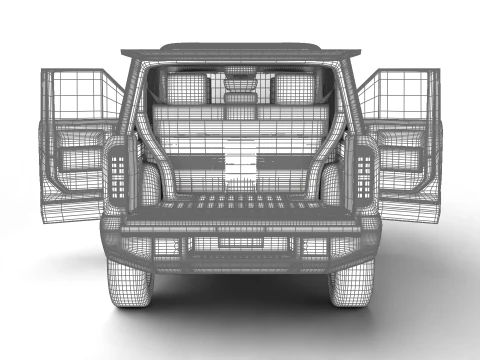 Slate Truck Fastback SUV 2027 HQ 3D Model