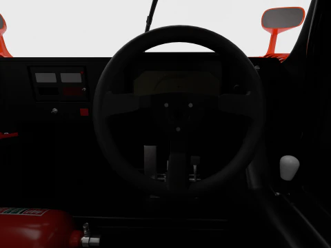 Mazda 787B 55 24h LeMans Racing 1991 3D Model