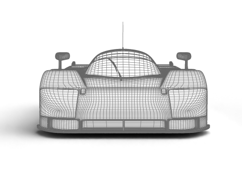 Mazda 787B 55 24h LeMans Racing 1991 3D 모델