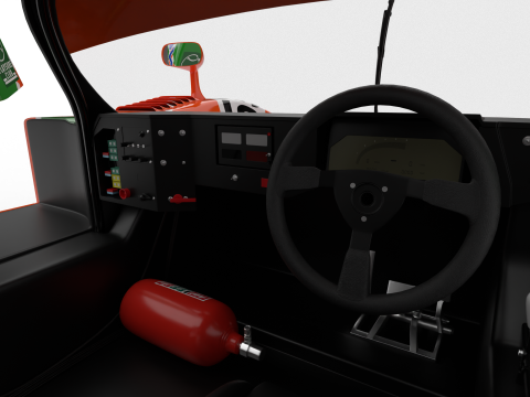 Mazda 787B 55 24h LeMans Racing 1991 HQ Model 3D