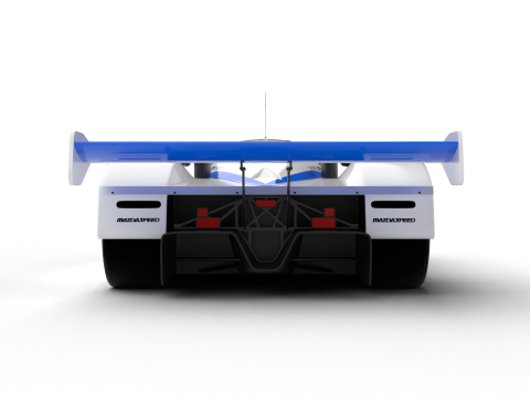 Mazda 787B 15 Racing 1991 3Dモデル