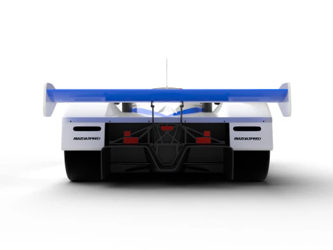 Mazda 787B 15 Racing 1991 3D Model