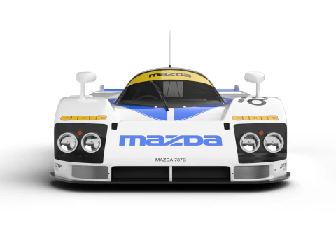 Mazda 787B 15 Racing 1991 3D Model