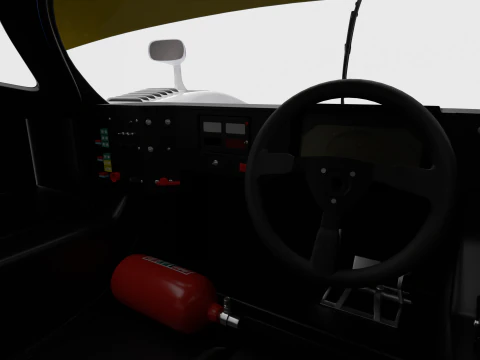 Mazda 787B 15 Racing 1991 3D Model